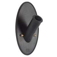 KS Verlichting VlaggenstokhouderOval zwart - 5893K4 - thumbnail