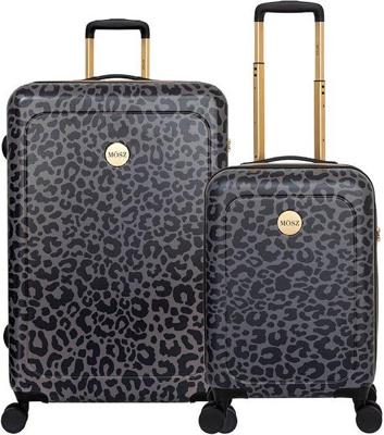 MŌSZ Lauren Dames kofferset - 55 / 76 cm-Nero Leopard