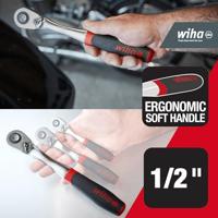 Wiha SB338101 45627 Omschakelratel 1/2 250 mm - thumbnail