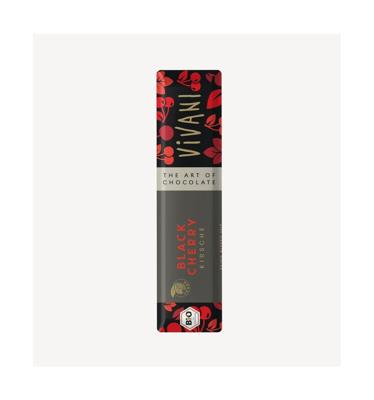 Vivani Chocolade Reep Black Cherry