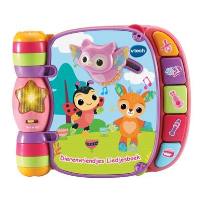 VTech Baby dierenvriendjes liedjesboek - roze