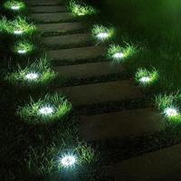 Maclean IP44 tuinschijnwerper op zonne-energie, 12 LED SMD, 4000K, Ni-MH 600 mAh, 0,7W, MCE318 - thumbnail