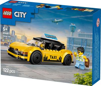 LEGO® City 60487 gele taxi