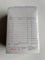 Bonboekje neutraal bedrukt 10x15 cm - 160 stuks - thumbnail