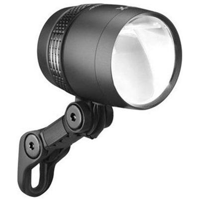 Busch + Müller Koplamp busch & müller lumotec iq-x voor naafdynamo 6-60 volt - 100 lux - zwart