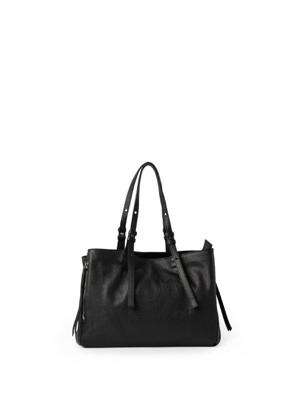 Gianni Chiarini Twin Leather Tote Nero