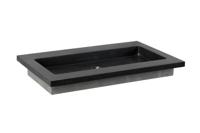 Wastafel Forzalaqua Nova Doppio Gezoet 80.5x51.5x9.5 cm Zonder Kraangaten - thumbnail