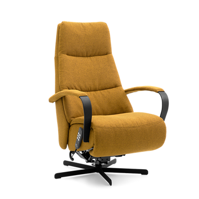 Sta-op Stoel E-100 Geel Stof