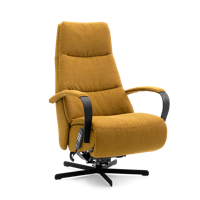 Sta-op Stoel E-100 Geel Stof - thumbnail