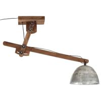 Plafondlamp 25 W E27 105x30x65-108 cm vintage zilverkleurig - thumbnail