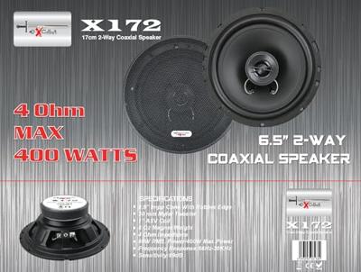 Excalibur X172 Speakerset 16,5cm Coaxiaal â" Inbouw Excalibur X172 Speakerset 16,5cm Coaxiaal â" Inbouw