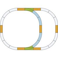 G Piko rails 35302 Uitbreidingsset 600 mm 1 set(s) - thumbnail