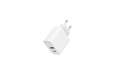 Gembird USB + USB-C snellader | 20W | wit - 9540151
