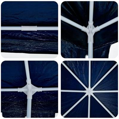Partytent Blauw 8x4 m PE Partytent Blauw 8x4 m PE