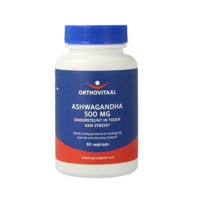OrthoVitaal Ashwagandha 500mg 60 Vegetarische capsules OrthoVitaal Ashwagandha 500mg 60 Vegetarische capsules