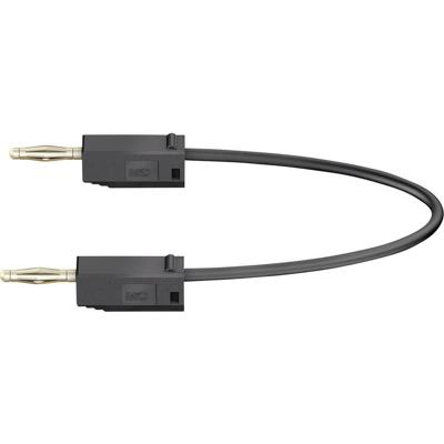 Stäubli LK205 Meetsnoer Banaanstekker 2 mm Banaanstekker 2 mm 7.50 cm Zwart 1 stuk(s)