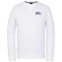 Long sleeve r-neck interlock jerse bright white - thumbnail