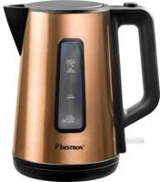 Bestron AWK1000CO waterkoker 1,7 l 2200 W Zwart, Koper - thumbnail