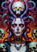 Dark Witch Puzzel 1000 Stukjes - thumbnail