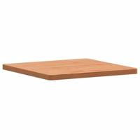 Tafelblad vierkant 50x50x2,5 cm massief beukenhout - thumbnail