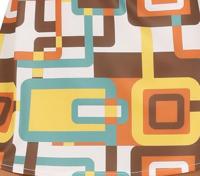 Jaren 70 Jurk Kostuum Vrouw - thumbnail