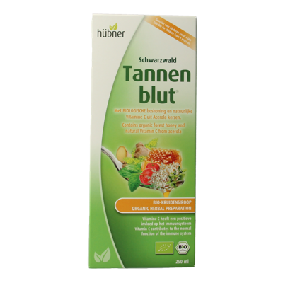 Tannenblut kruidensiroop bio 250 Milliliter