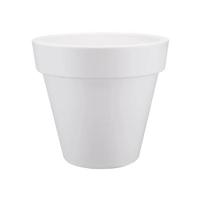Elho: Pure Round Plantenbak 60 cm - Wit - thumbnail