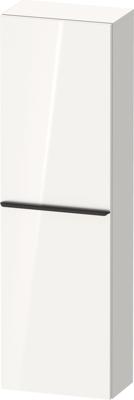 Hoge Kast Duravit D-Neo Kolomkast Wand 132 cm Rechtsdraaiend Hoogglans Wit Duravit