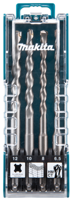 Makita Accessoires P2S: Betonborenset 4-delig - D-74728 D-74728 Makita Accessoires P2S: Betonborenset 4-delig - D-74728 D-74728