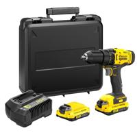 Stanley FATMAX SFMCD700C2K 20V MAX* 13mm DD | 2 x 1.5Ah KB - SFMCD700C2K-QW - thumbnail