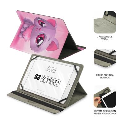 Tablet kap Subblim SUB-CUT-4TC002 Roze