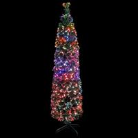 Kunstkerstboom met standaard smal 120 cm glasvezel - thumbnail