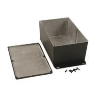 Hammond Electronics 1590WEFBK Universele behuizing 187.5 x 119.5 x 82 Aluminium Zwart 1 stuk(s) - thumbnail
