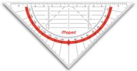 Maped geodriehoek Geo-Flex, ft 16 cm, flexibel - thumbnail