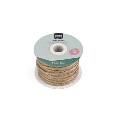 Vaessen Creative • jute touw naturel 3mmx50m