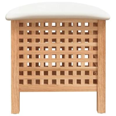 Badkamerkruk 48x47,5x52 cm massief walnotenhout Badkamerkruk 48x47,5x52 cm massief walnotenhout