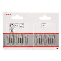 Bosch Accessories 2607001616 T-bit T 25 Extra hard C 6.3 10 stuk(s) - thumbnail