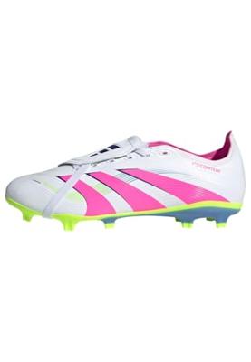 adidas Predator League FT Gras / Kunstgras Voetbalschoenen (MG) Wit Roze Neongeel