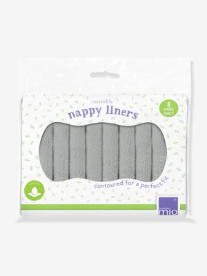 8 herbruikbare inlegdoekjes BAMBINO MIO van microfleece meerkleurig 8 herbruikbare inlegdoekjes BAMBINO MIO van microfleece meerkleurig