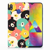 Samsung Galaxy M20 (Power) Telefoonhoesje met Naam Bears - thumbnail