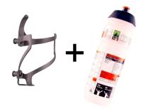 Tune Linksträger Carbon Bottlecage + Bottle 750ml - thumbnail