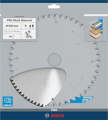 Cirkelzaagbl.mult. 260x30 80t - thumbnail