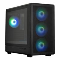 Behuizing zonder voeding - ZALMAN M5 ARGB - Minitower - M-ATX-formaat - Zwart - thumbnail