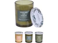 Geurkaars in glas Ø8x10cm - thumbnail