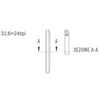 Miche Lockring 32,6x24 Zilver - thumbnail