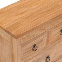 VidaXL Dressoir 50x30x90 cm massief teakhout - thumbnail