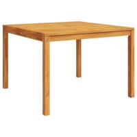 Tuintafel 110x110x75 cm massief acaciahout - thumbnail