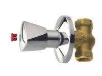 Cornat Wandinbouw-Kraan 3/4 Rozet D70Mm Ch - T303005 - thumbnail