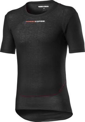 Castelli Prosecco Tech ondershirt korte mouw zwart heren M Castelli Prosecco Tech ondershirt korte mouw zwart heren M