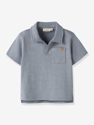 Polo jongen LIL'ATELIER MINI lichtblauw
